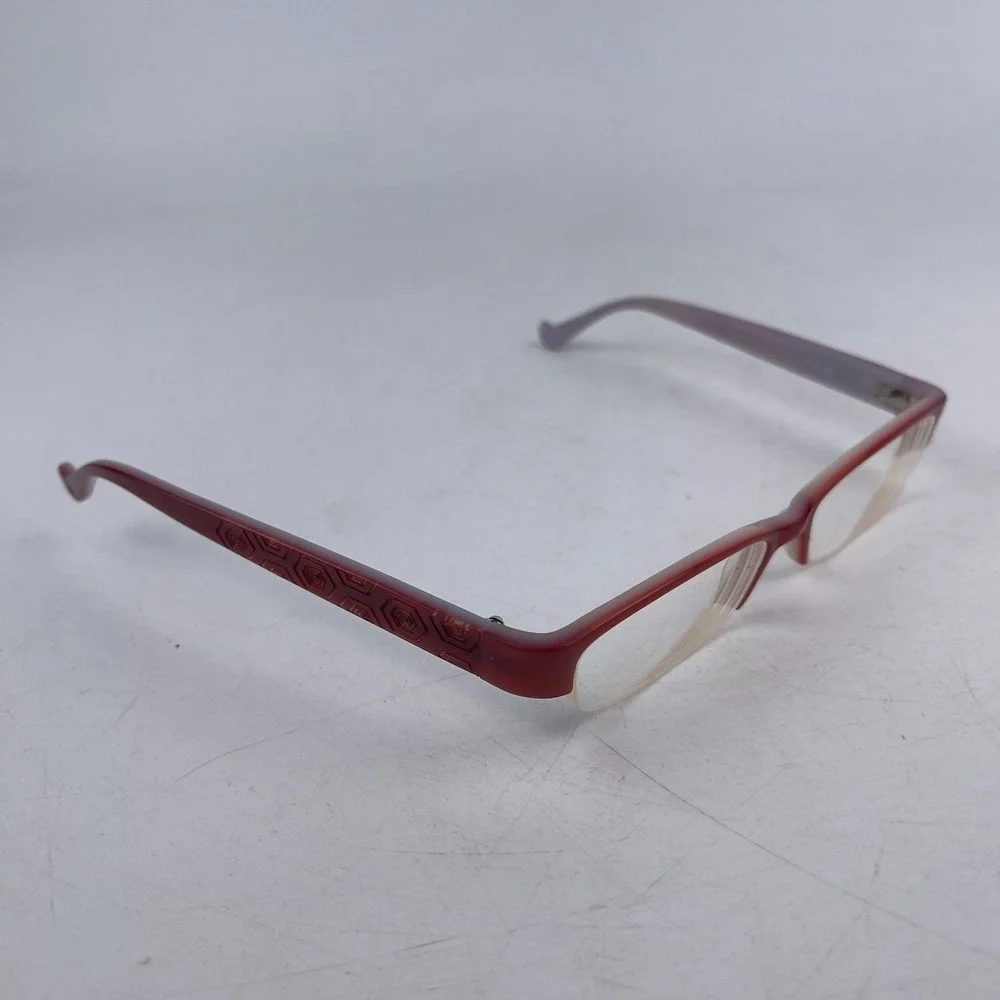 Cynthia Rowley CR0223 Unisex Eyeglasses Frame Burgundy‎ Rectangular 51-15 135mm